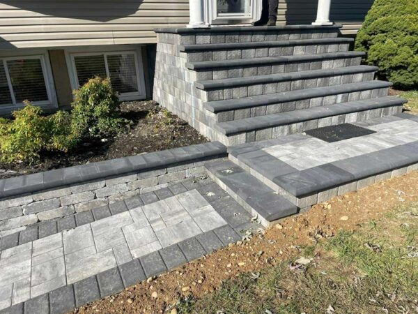 Paved Path And Steps